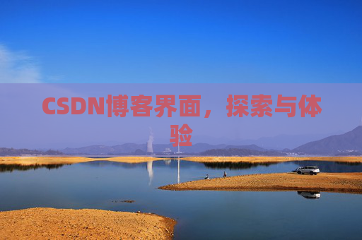 CSDN博客界面,探索与体验